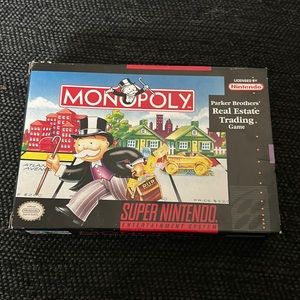 Super Nintendo Monopoly